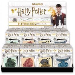 Harry Potter Playing Cards Display Houses (24)